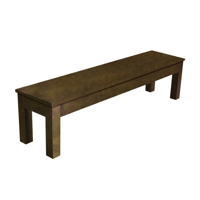 charcoal pool table bench 76 inch with storage